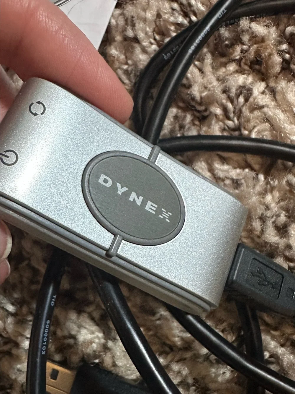DYNEX mini memory card reader / writer with software disc and cable